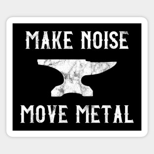 Blacksmith Anvil Make Noise Move Metal Magnet